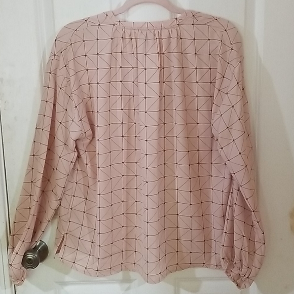 Beautiful a new day Pink Long Sleeve Blouse - Picture 4 of 4